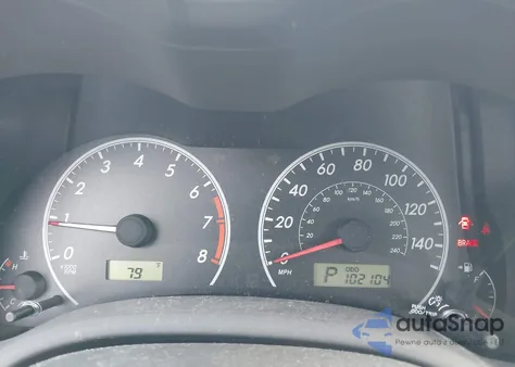 2010 Toyota Corolla из США, поврежденный, VIN 2T1BU4EE8AC444016